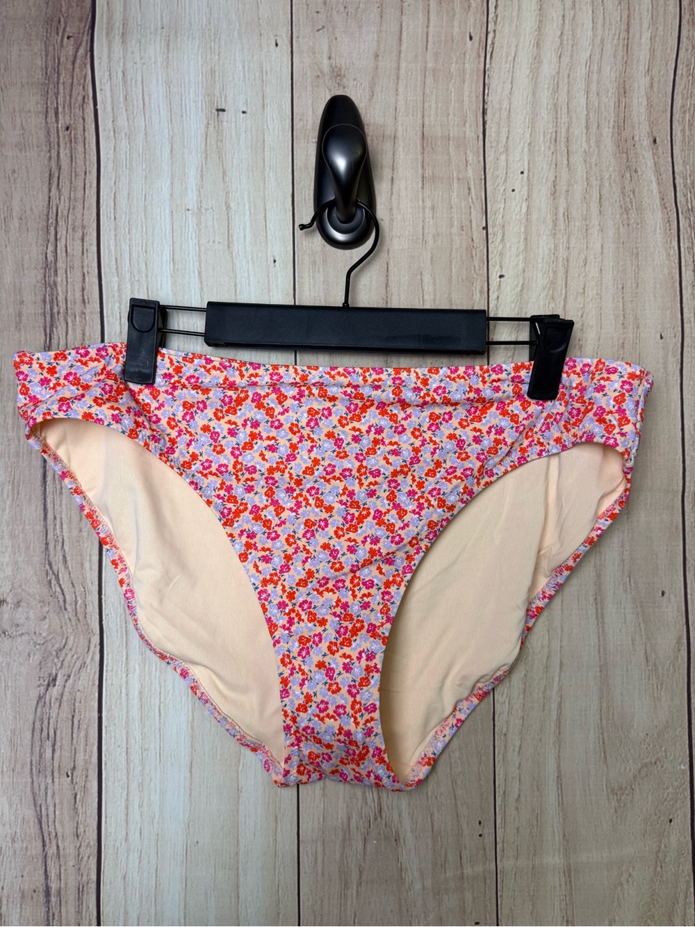 Amazon Essentials Pink Floral Bikini Bottoms